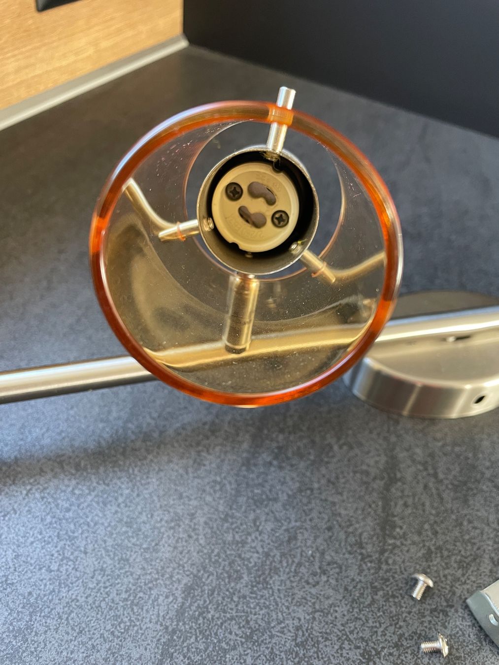 Lampadari & plafoniere: DECKENLAMPE mit GOLDENEN GLASZYLINDERN – Usato da Geuensee venduto da naruka 2
