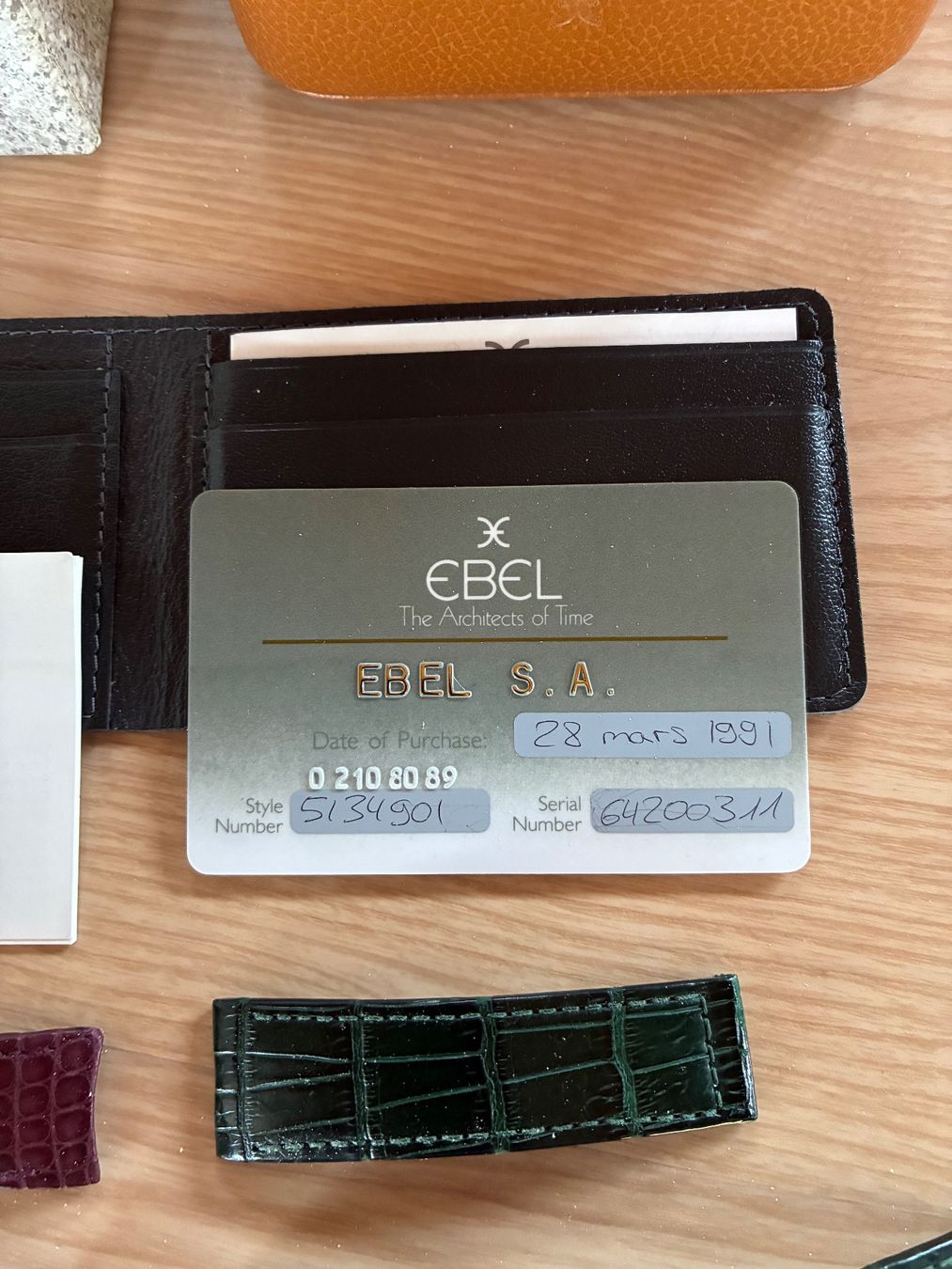 Ebel Orologi: Ebel 1911 Chronograph 18K Rotgold / Fullset – Usato da Lyss venduto da Marylinn58 9