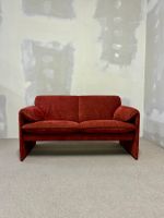 Leolux Bora Bora Sofa 2 Sitzer Alcantara rot