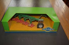 Vintage Gama Vierscharen Pflug Modell