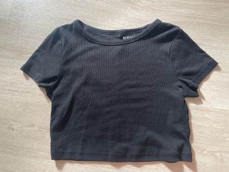Crop top noir