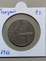 Tanzanie - 1 shilling - 1966