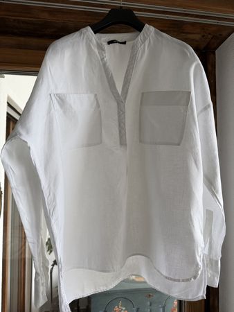 Camicia bianca estiva Esprit in lino