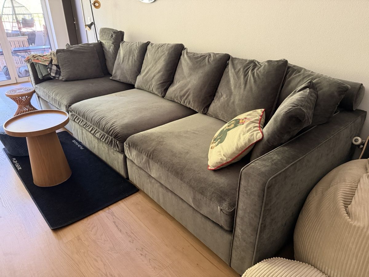 Divani: Comfortable Velvet Sofa – Usato da Zürich venduto da fed_l87t