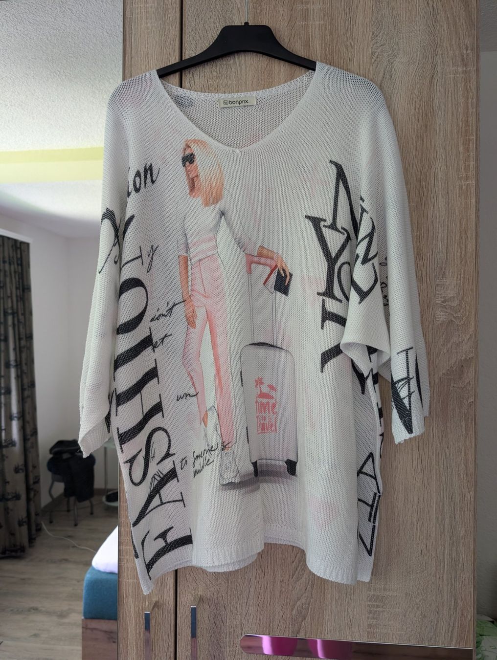 Pulls & Sweat-shirts: Pullover Print New York Fashion Gr. L – D'occasion à Adelboden par Markusandra