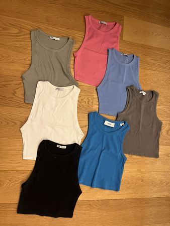 7x Top Zara, Subdued, JJXX (Gr. M)