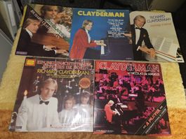Richard Clayderman 3 Lp & 2 DLp - Neuwertige Alben gem. Foto