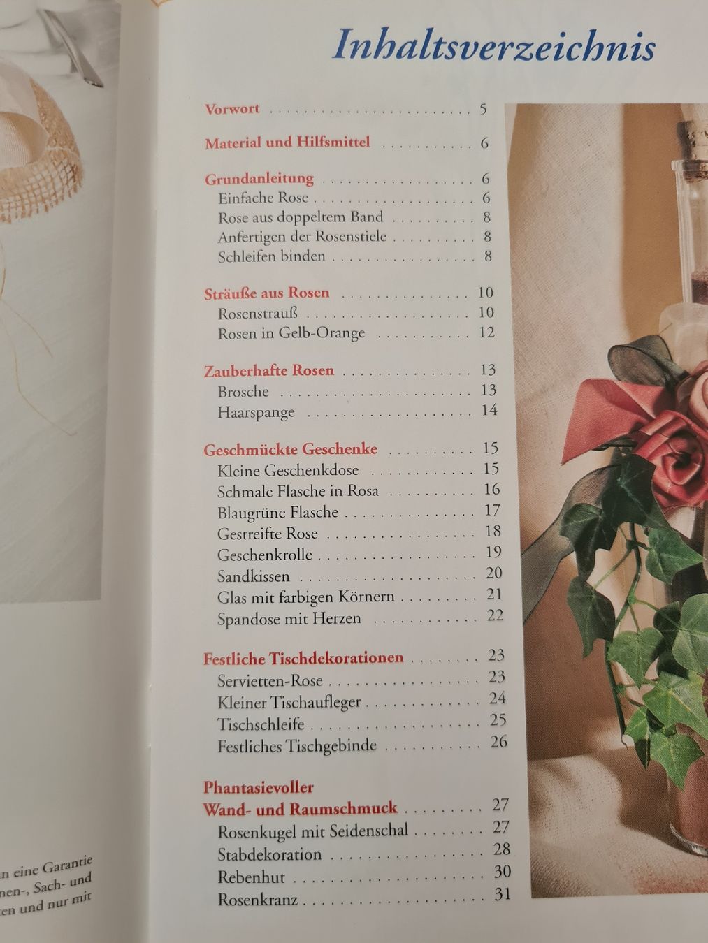 Bücher: Rosen aus Bändern Buch – Gebraucht aus Langenthal von Polarisstern 1