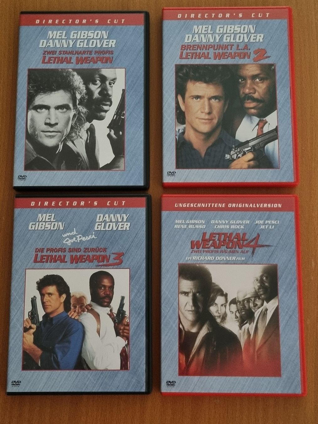 Tutti i DVDs: DVD: Lethal Weapon 1 - 4 / Director's Cut, Special Edition – Usato da Ehrendingen venduto da Thomas_2 2