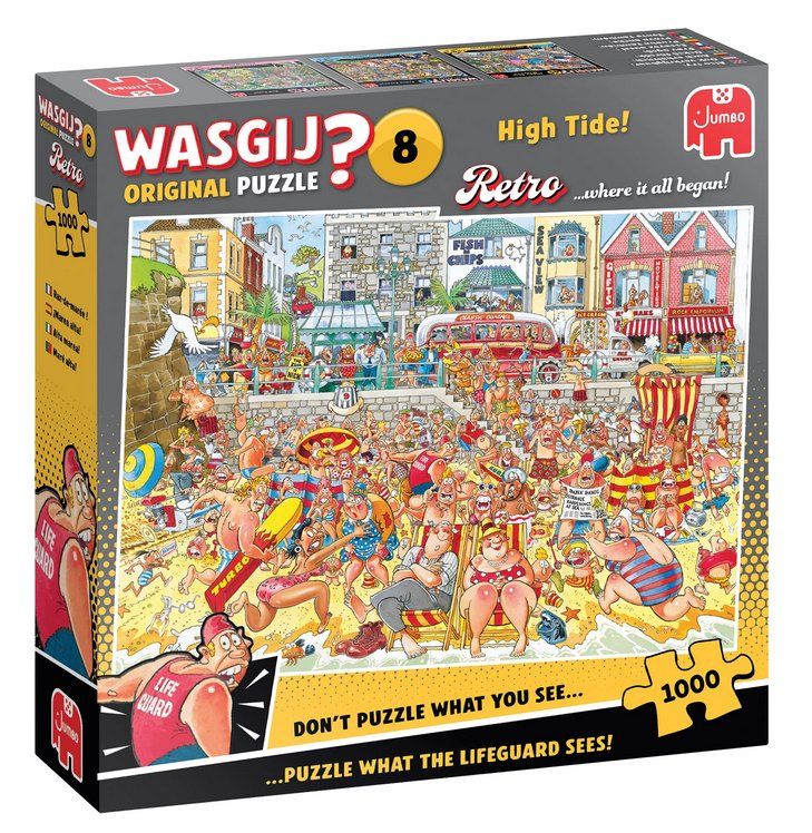 Wasgij Puzzle: Wasgji O8 High Tide – Nuovo e nell'imballaggio originale da Dagmersellen venduto da FBM-Bacheli