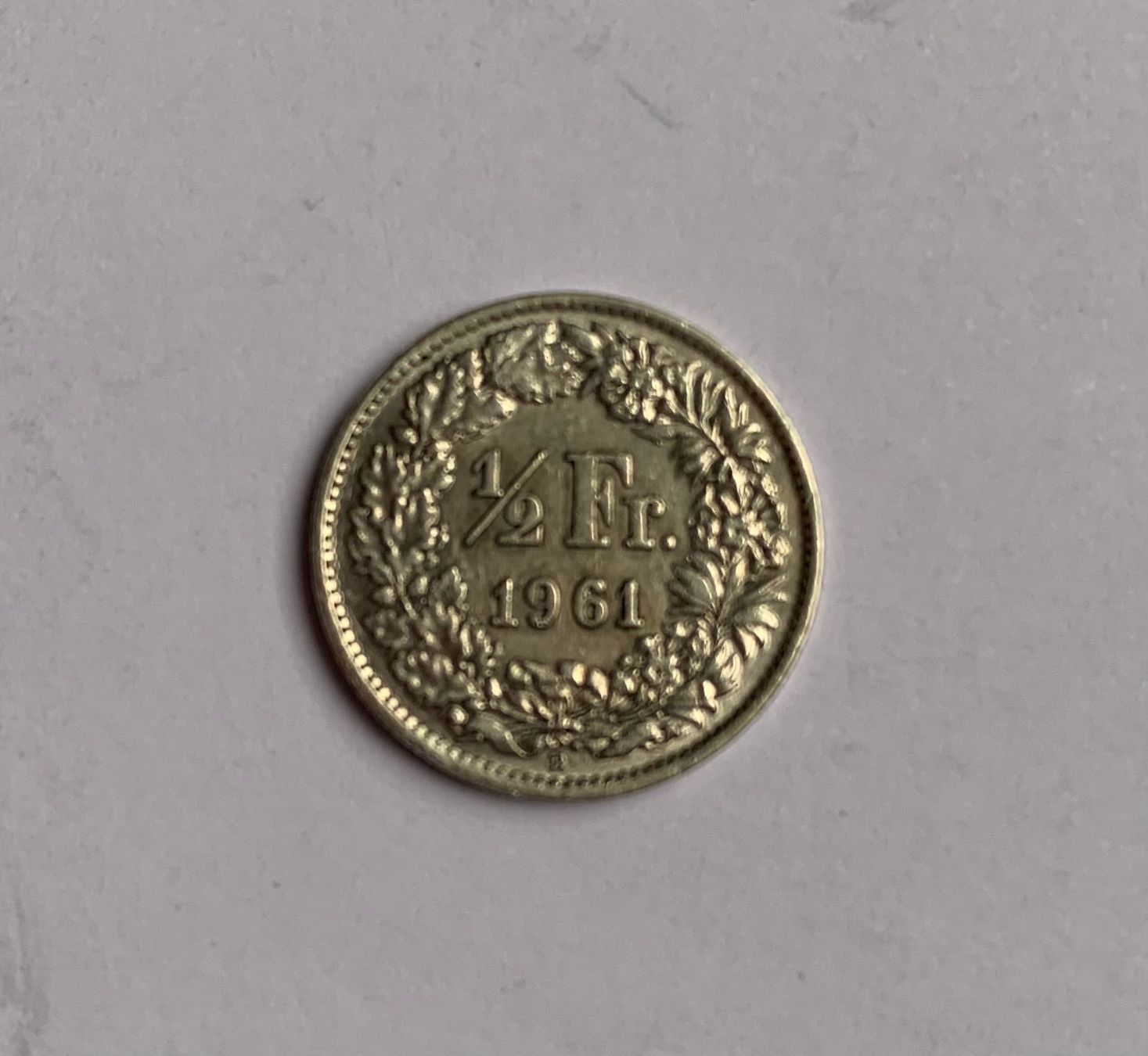 Tutti le monete: 50 Rappen 1961 - Silber - Schweiz – Usato da Zürich venduto da Apache4 2