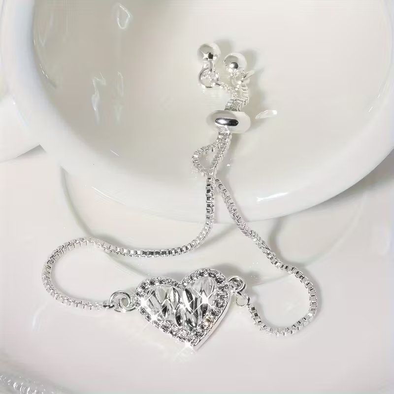 Bracciali & Braccialetti: Herz Armband mit Strass – Nuovo e nell'imballaggio originale da Glattbrugg venduto da glu_qt2b 1
