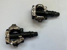Shimano Clickpedale SPD beidseitig, gebraucht