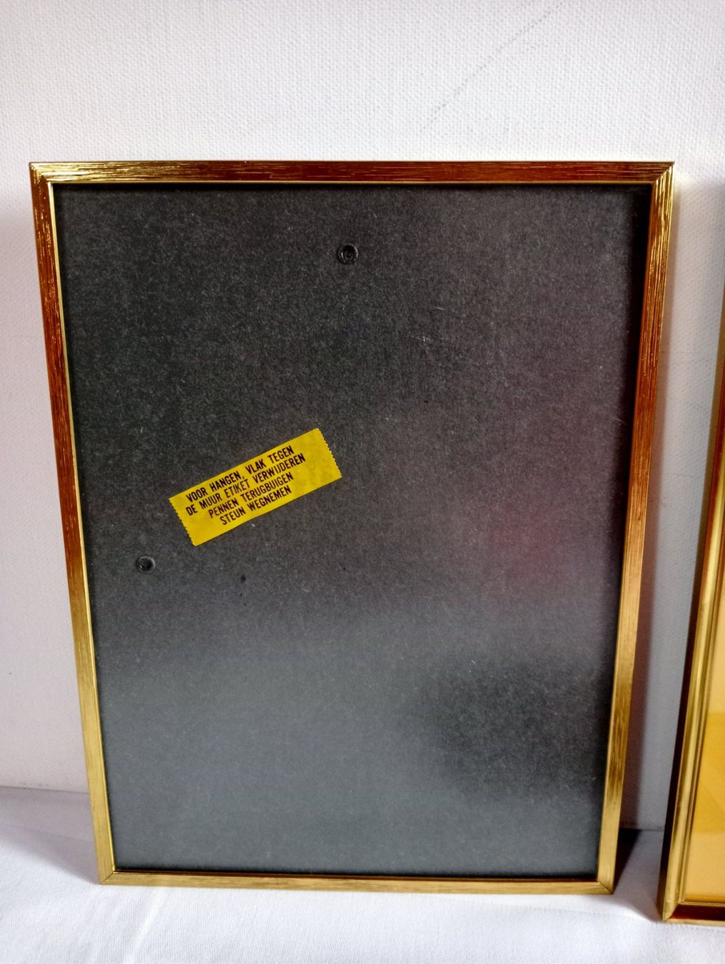 Cornici: 6er Set "Jyden" Bilderrahmen Messing Flachglas 3 Größen – Usato da Oberdorf BL venduto da Barocki888 3