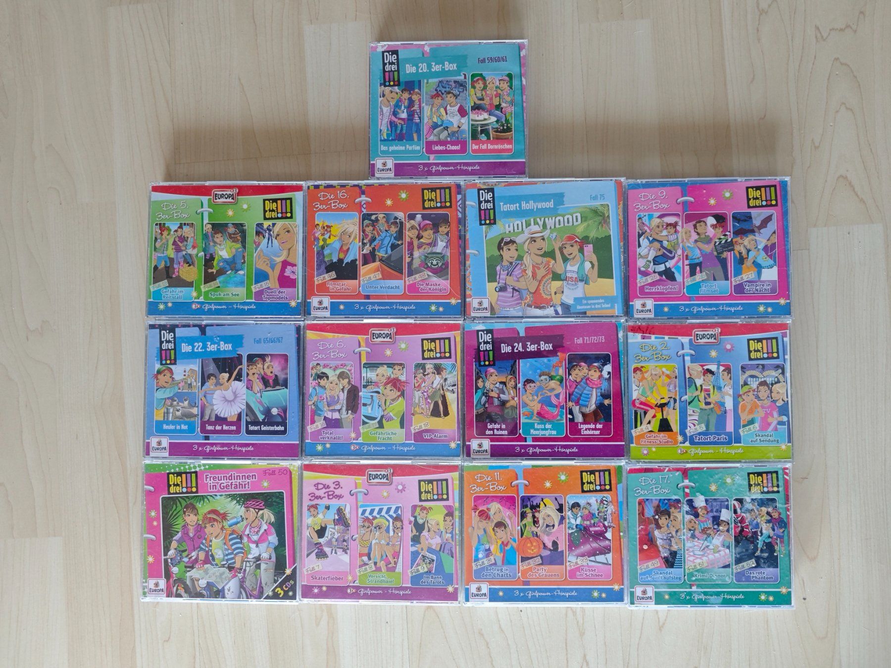 Audiolibri: Die drei !!! Ausrufezeichen,13 CD Boxen mit je 3CD – Usato da Dürrenäsch venduto da gadofashion