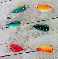 6 stk. Neu verschidene Wobler Popper L.4cm Gew.5,5gr.
