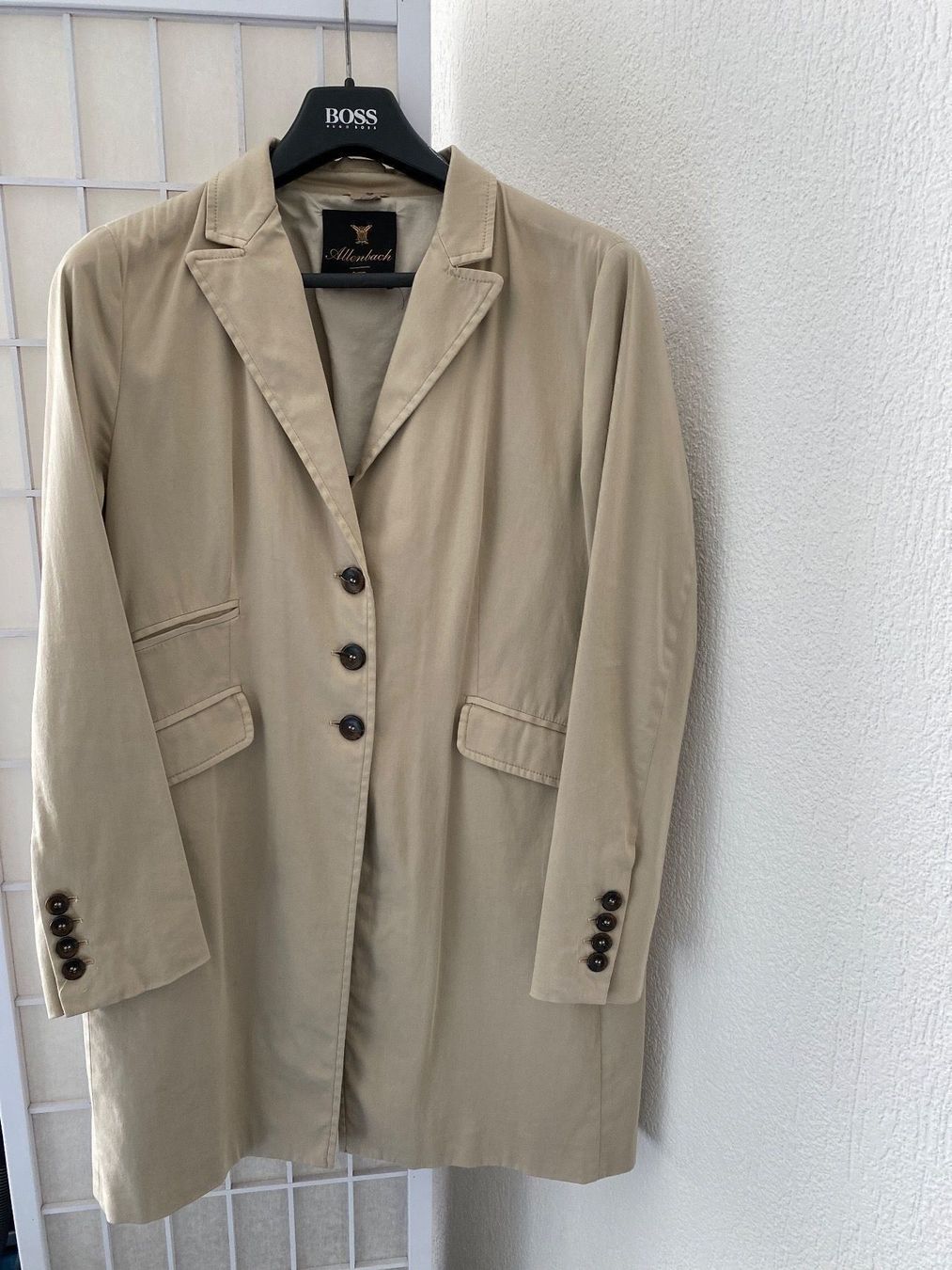 Jacken: Allenbach Gehrock beige Gr. 42 – Gebraucht aus Zürich von DidierTG