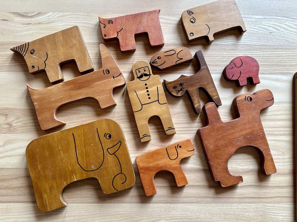 Puzzles: Holzpuzzle Tiere – Gebraucht aus Arni AG von  2