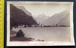 Flüelen Urnersee~1900/ Photo (ohne Kartonunterlage)S.Zustand