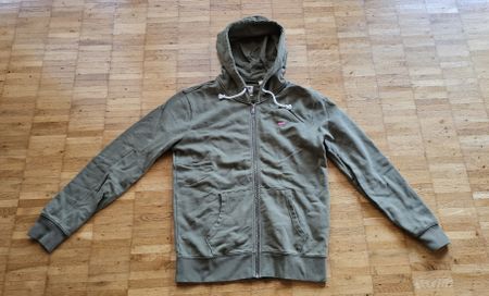 Levi's Zip-Up Hoodie / Kapuzenjacke – Khaki/Olive – Grösse S