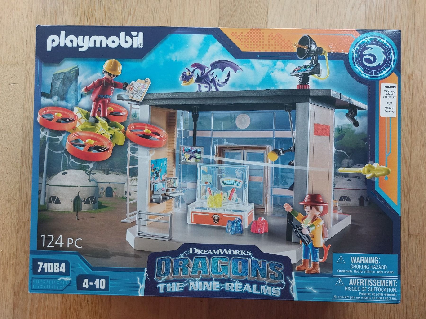 Playmobil Giocattoli: PLAYMOBIL 71084 Dragons: The Nine Realms - Icars Lab – Nuovo e nell'imballaggio originale da Balterswil venduto da Steineparadies