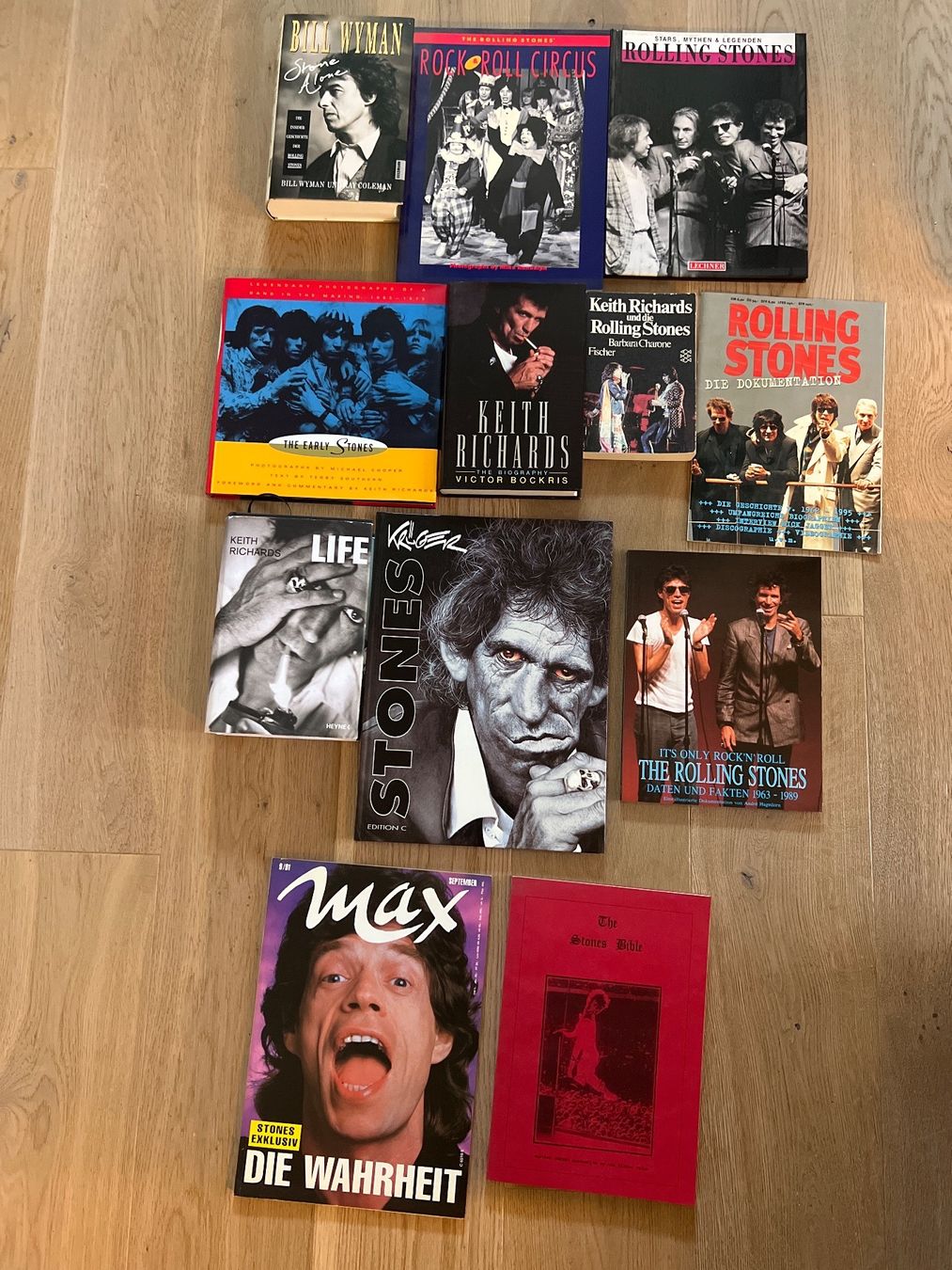Bücher: 12 Stk. Rolling Stones Bücher - Lot 2 – Gebraucht aus Gutenswil von Hamzian