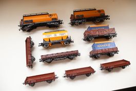 Roco 10 x Wagen H0