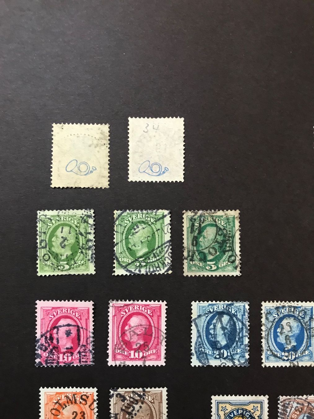 Alle Briefmarken: Kleinlot Schweden ab 1878 – Gebraucht aus stäfa von brandy66 3