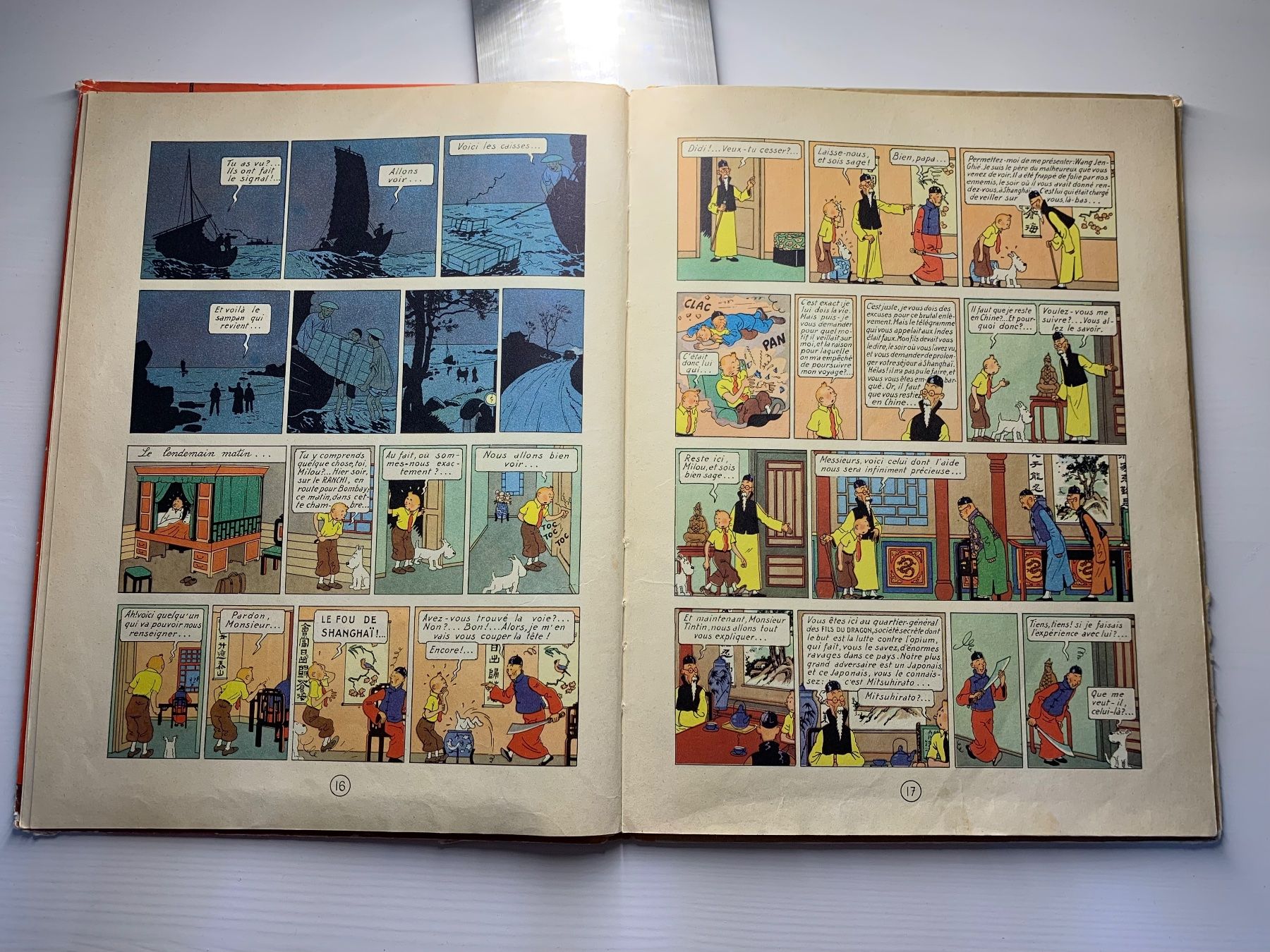 Comics: LES AVENTURES DE TINTIN -1957 – Gebraucht aus Affoltern am Albis von Sveta75 7
