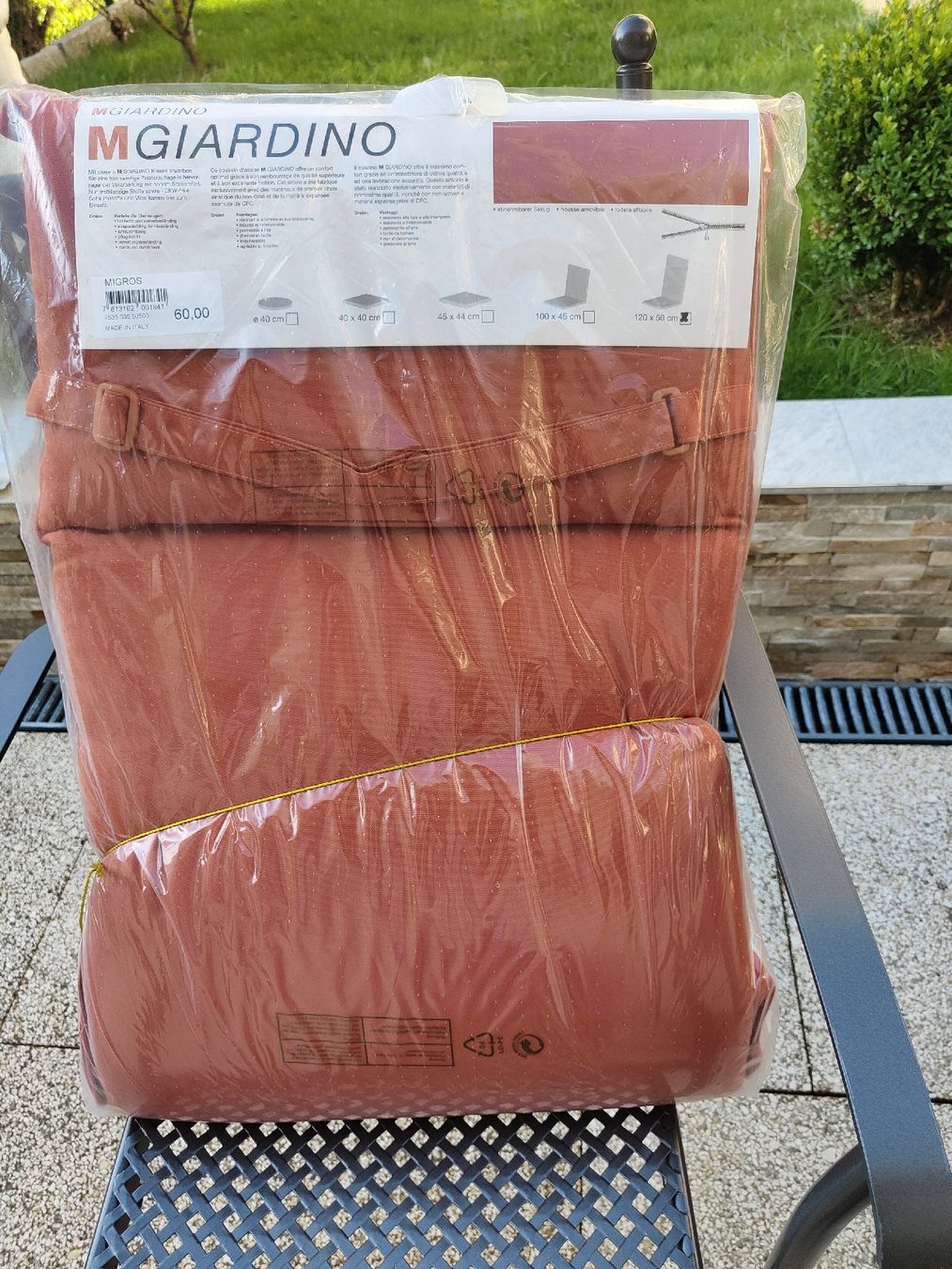 Kissen: Sommer Kissen giardino – Neu und originalverpackt aus Schlieren von bingo33 3