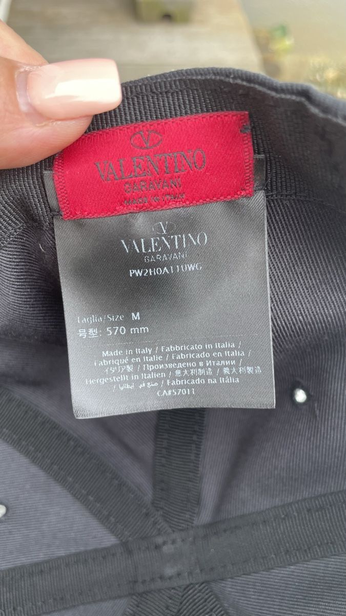 Hüte, Mützen & Caps: Valentino VLTN Baseball Cap - Unisex Size M – Neu (gemäss Beschreibung) aus Lausen von Puper03 3