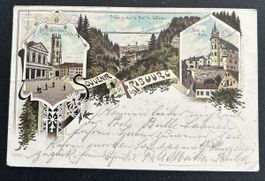 Souvenir de Fribourg Litho 