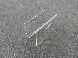 Vintage Plexiglas Zeitungsständer