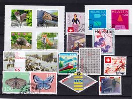 CH Briefmarken Lot 2021, ET