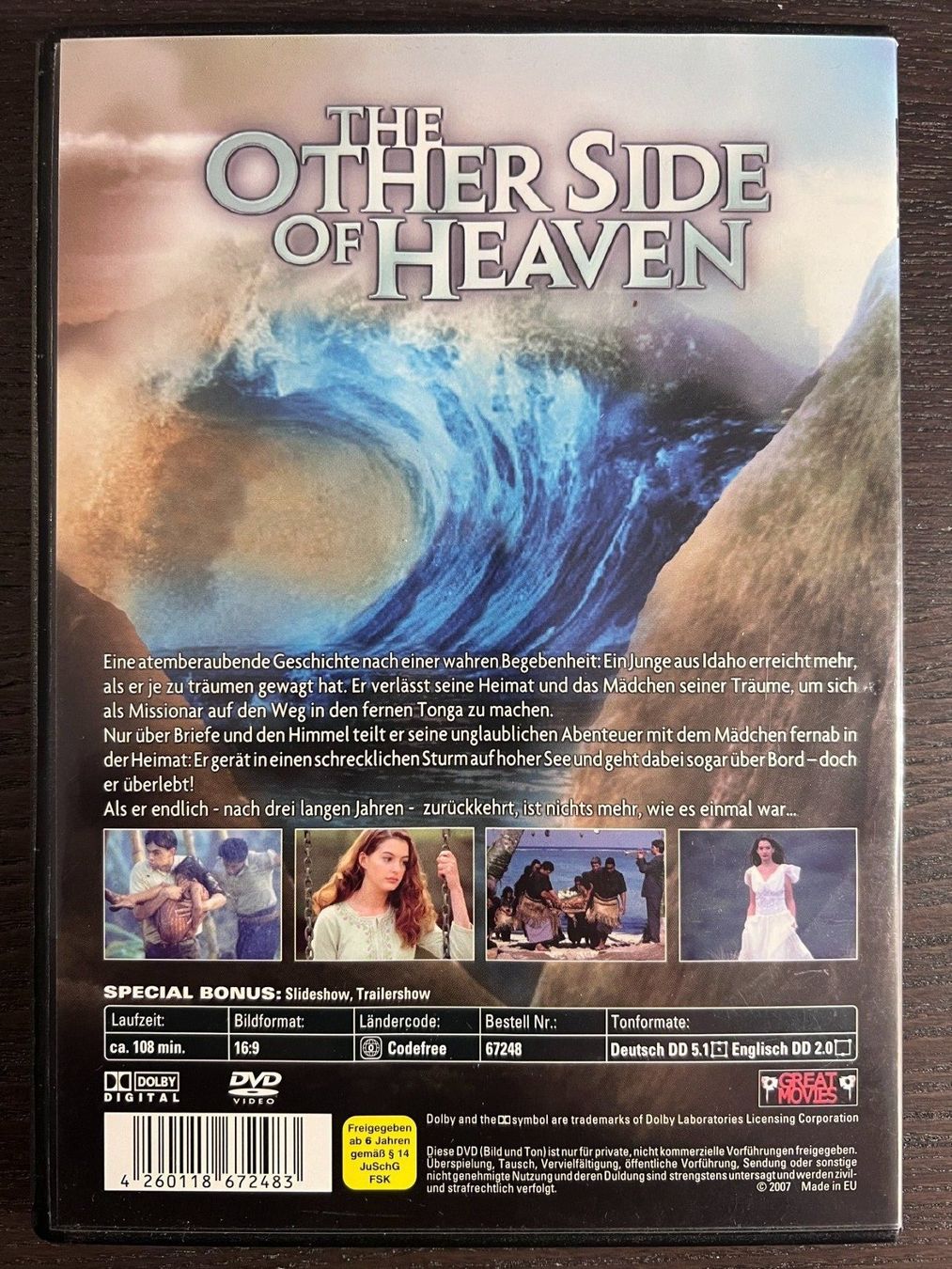 Tutti i DVDs: The Other Side of Heaven – Usato da Zürich venduto da FilmFreunde 1