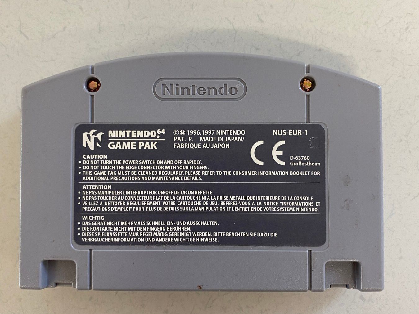 Nintendo Giochi: extreme G, Nintendo 64  Spiel – Usato da Niederhelfenschwil venduto da Chleeblatt1938 1