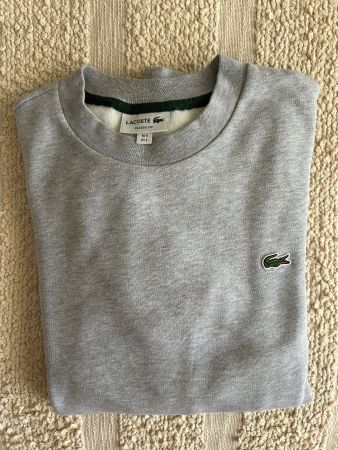 Sweatshirt Lacoste gris classic fit L