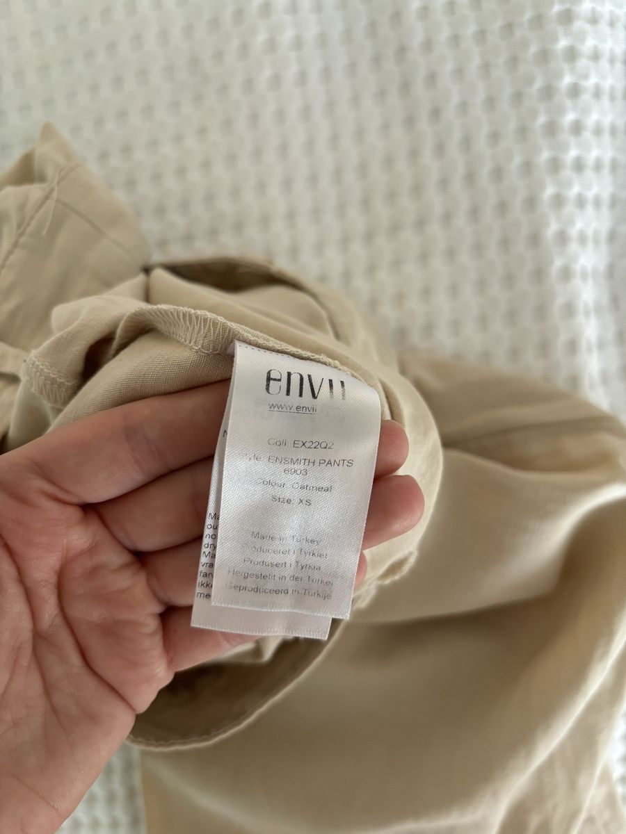 Pantaloni: linen beige wide leg pants envii – Usato da Winkel venduto da Zimtguetzli 1