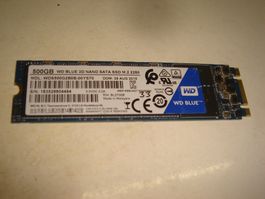 1 stück 500gb m.2 (sata) ngff ssd. Details siehe Bildern.