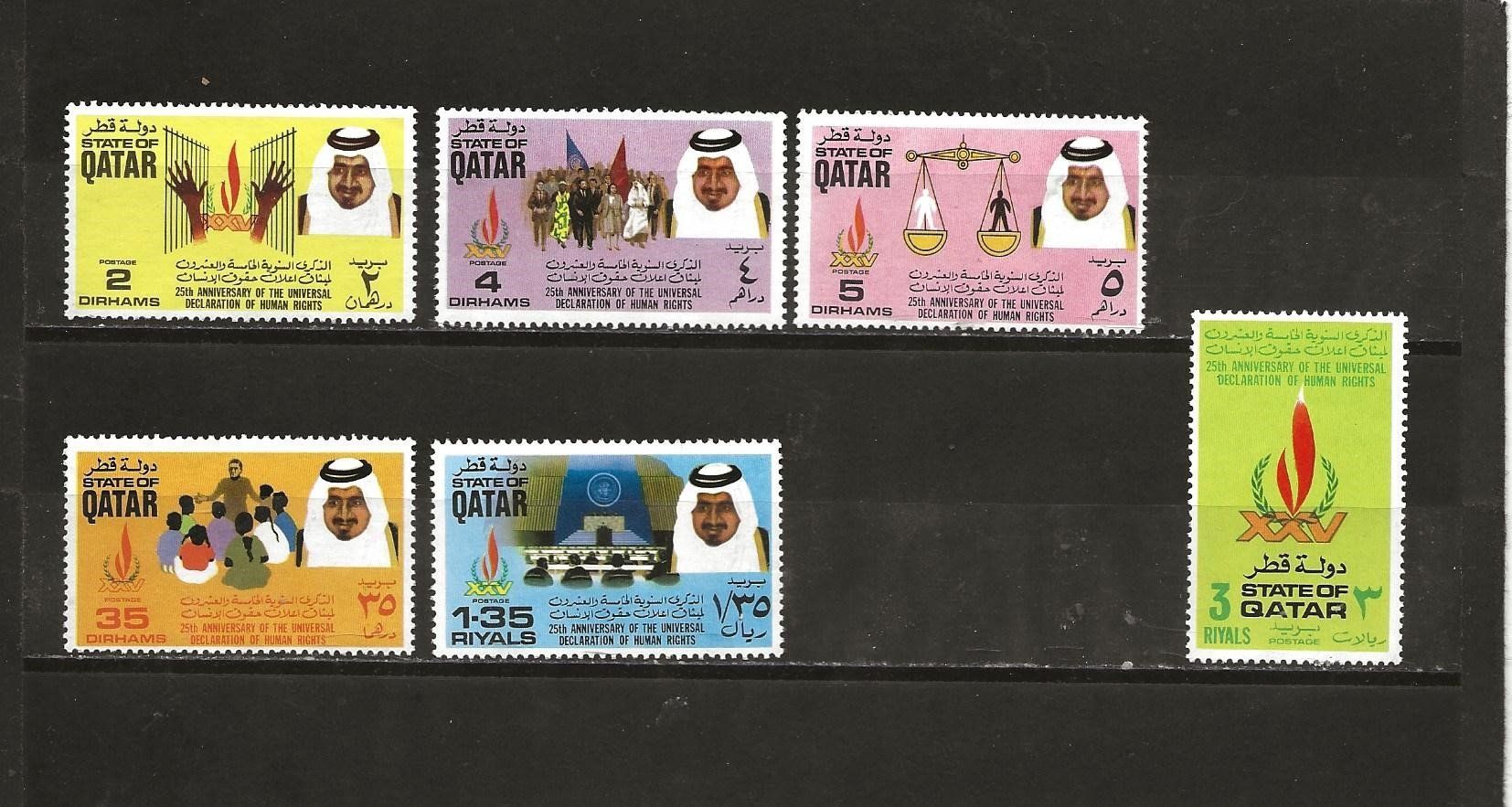 Alle Briefmarken: Qatar Série complète ** 1973 – Neu (gemäss Beschreibung) aus Sion von PierreP01