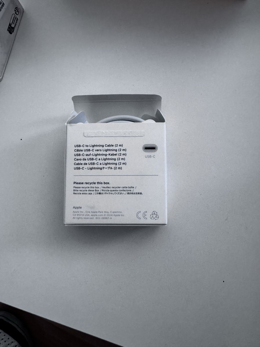 Apple Cavi: Verkaufe ein original Apple USB-C auf Lightning Ladekabel (2 – Nuovo (secondo la descrizione) da Emmenbrücke venduto da Salamanter63 1