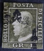 Sizilien MNr. 2c 1 Grana gestempelt