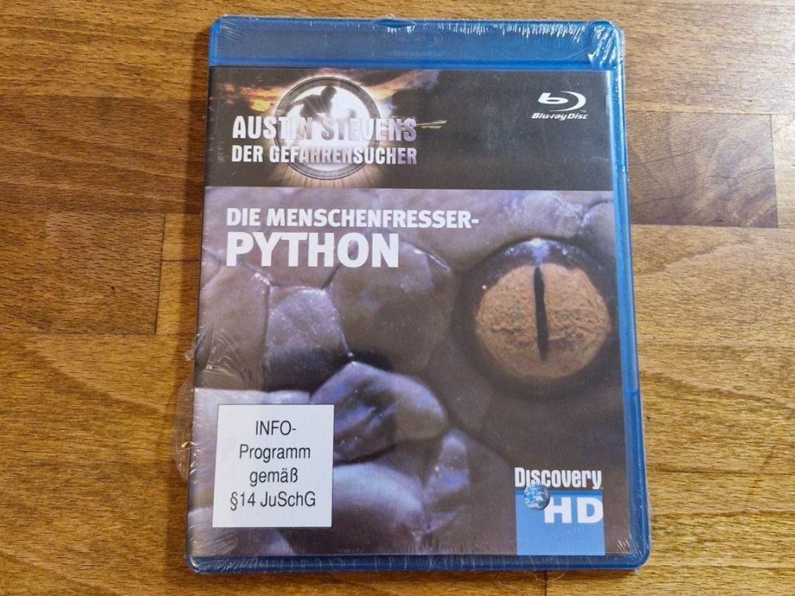 Tutti i DVDs: Die Menschenfresser Python NEU OVP – Nuovo e nell'imballaggio originale da Pfungen venduto da Whitie