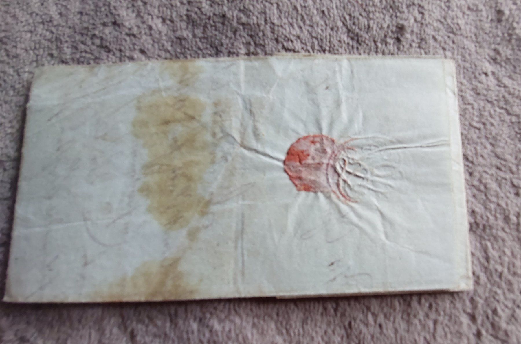Cartoline postali: Brief 1848 Aarau sehr selten – Usato da Opfertshofen SH venduto da museumswert 1