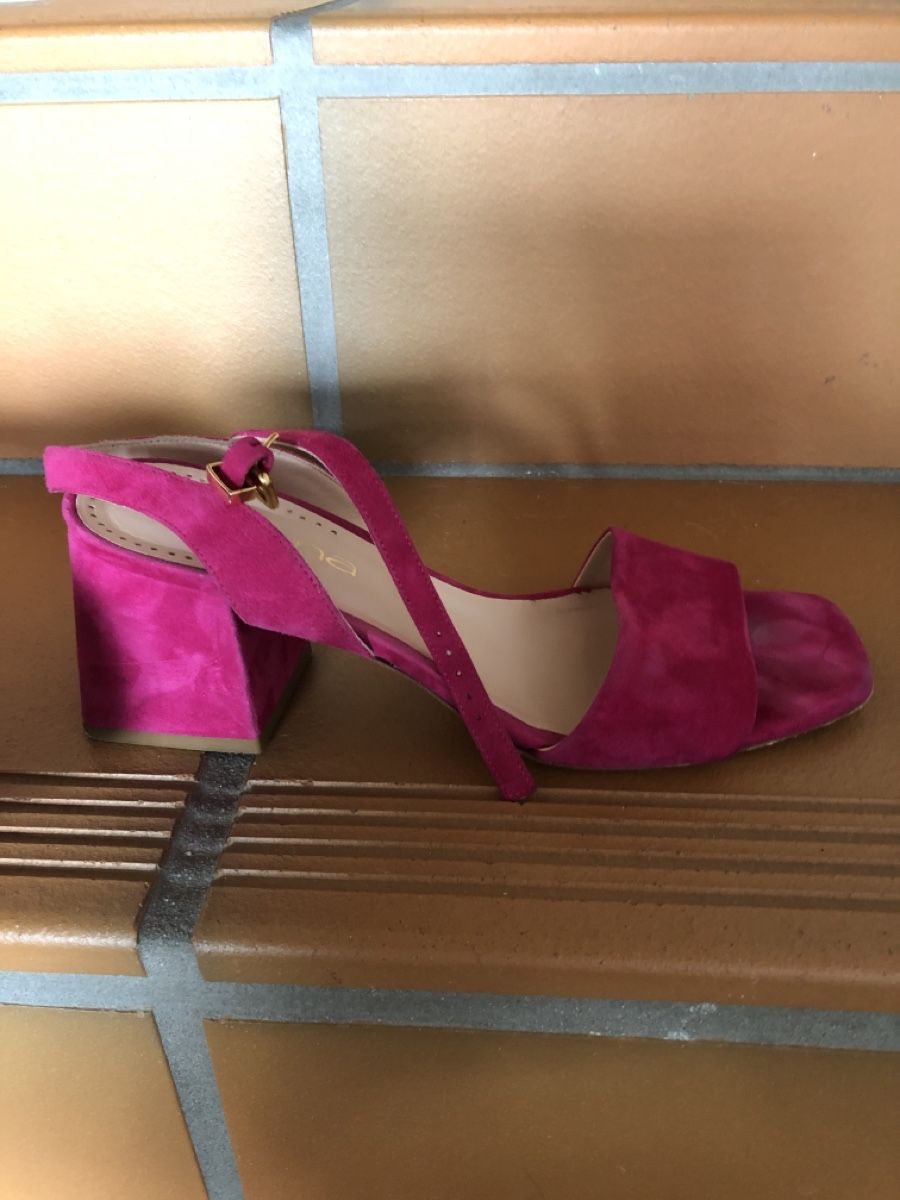 Damenschuhe: Evaluna Sommerschuhe Wildleder pink Gr. 39,5 – Gebraucht aus Oberengstringen von JennyLu01