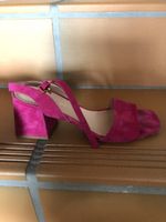 Evaluna Sommerschuhe Wildleder pink Gr. 39,5