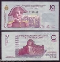HAITI -  10 GOURDES 2012 - 200 JAHRFEIER DER UNABHAENGIGKEIT