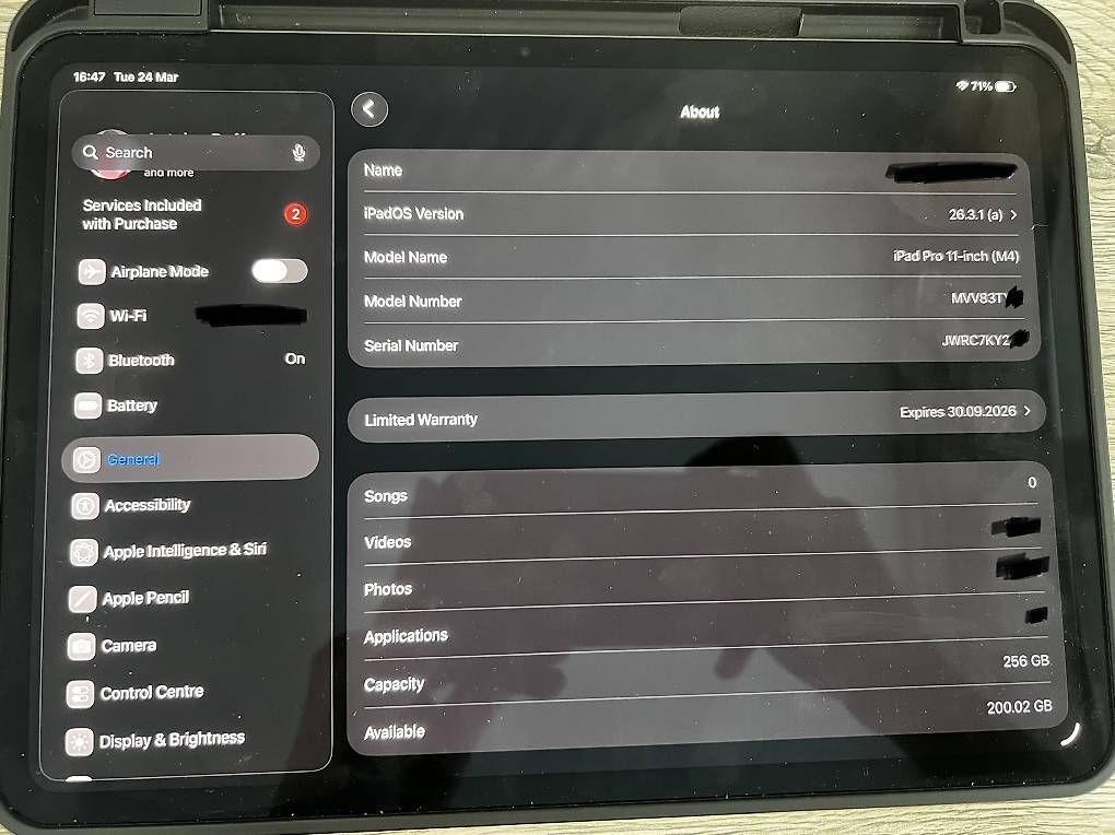 Tablet PC: iPad Pro M4 11 pouces 256gb – Usato da Biel/Bienne venduto da AntoineDuffey03 3