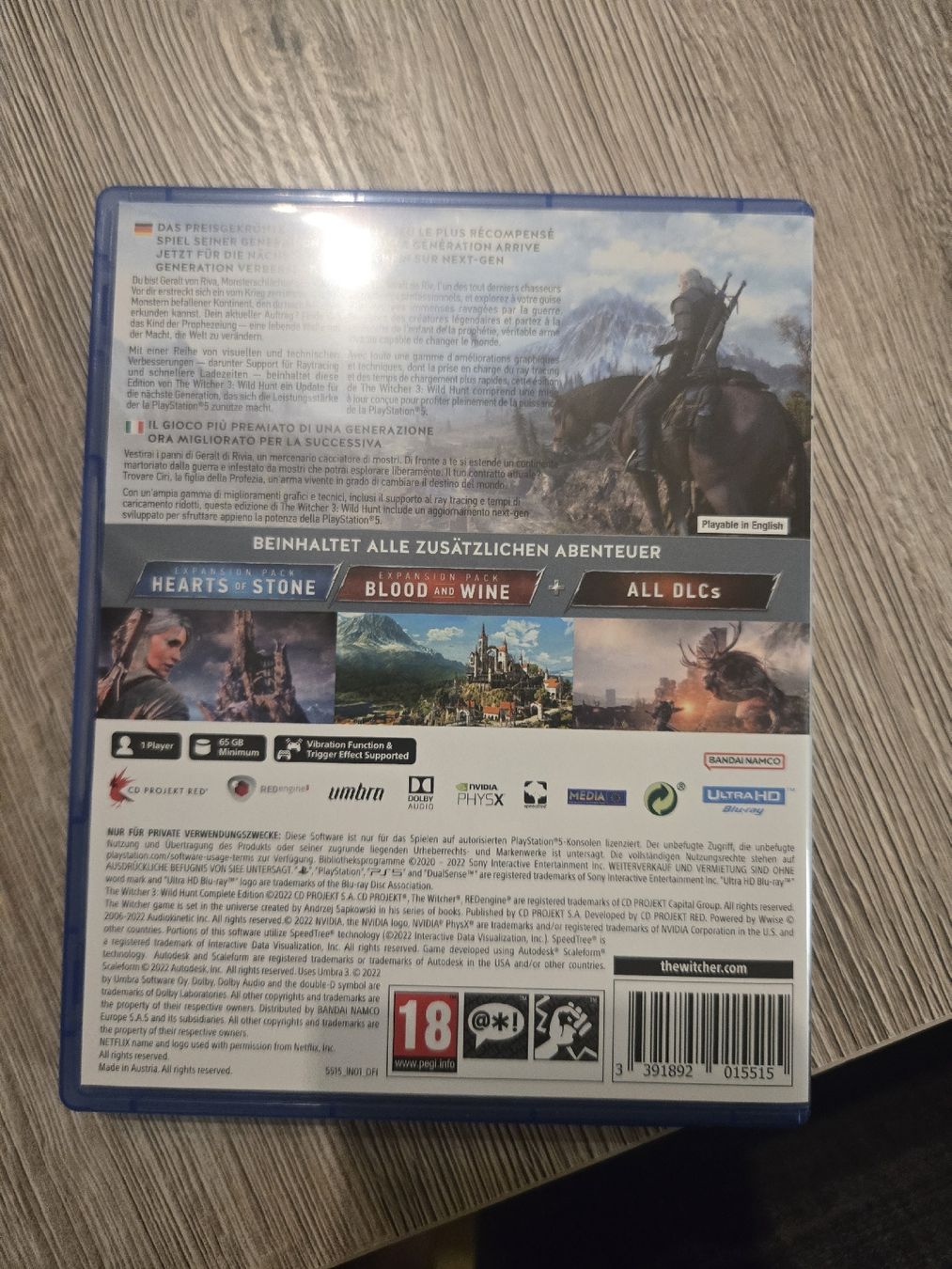 Giochi: PS5 The Witcher Wild Hunt Complete Edition neu – Usato da Herisau venduto da dom_xh88 1