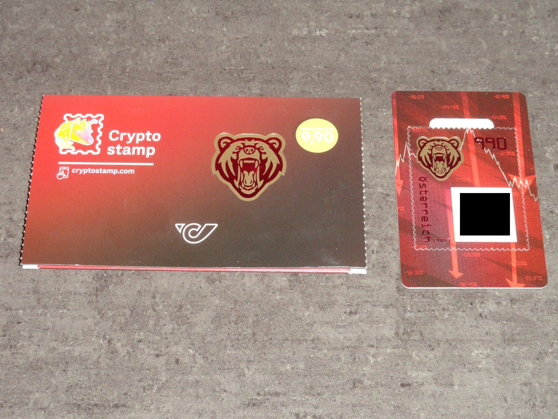 Crypto Stamp 5.0: BÄR IN KRISTALLFARBE, 5-stelliger Code (Neu (gemäss  Beschreibung)) in Dagmersellen für CHF 20 – mit Lieferung auf Ricardo kaufen